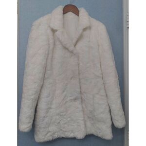Faux Fur Coat Winter Warm Plush Jacket‎ Elegant Outerwear